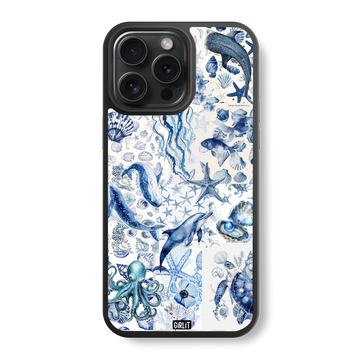 Aqua Reverie Glass Case