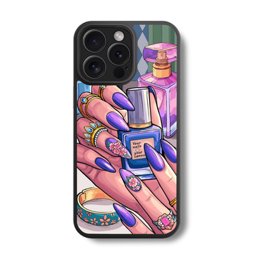 The Nail Canvas Glass Case