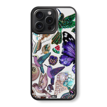 Gemstone Garden Glass Case