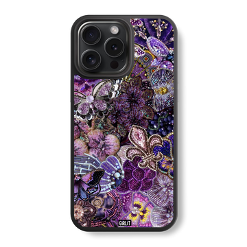 Purple Reign Glass Case