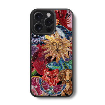 Textured Tapestry Glass Case