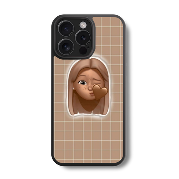 The Wink Emoji Glass Case