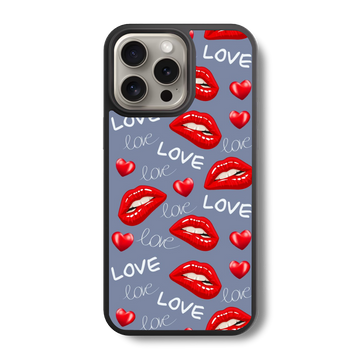 Sweetheart Lips Glass Case