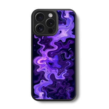 Nebula Purple Glass Case