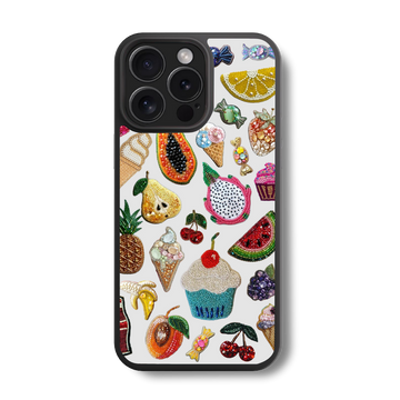 Sweet Treat Sticker Bomb Glass Case