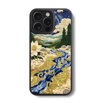 Golden River Flow Glass Case