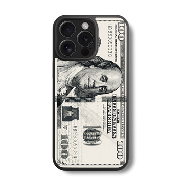 Hundred Dollar Bill Glass Case