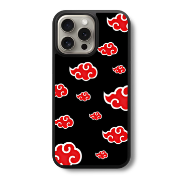 Akatsuki Cloud Glass Phone Case