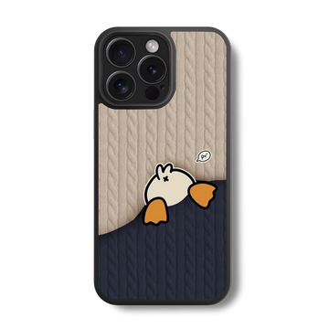 Knit Duck Glass Case