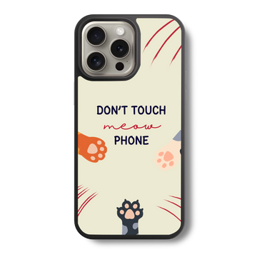 Meow Phone Glass Case
