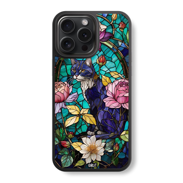 Cathedral Cat Glass Case