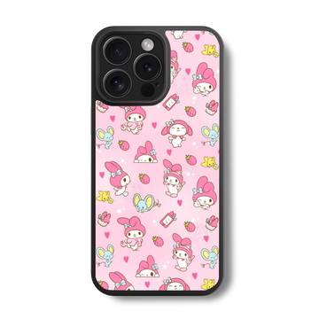 My Melody's Pink Dream Glass Case