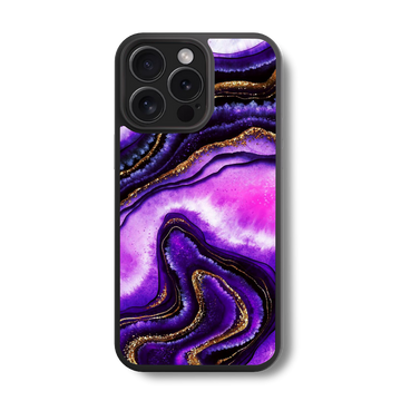 Amethyst Geode Glass Case