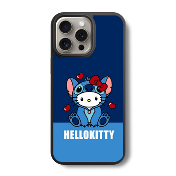 Kitty Disguise Stitch Glass Case