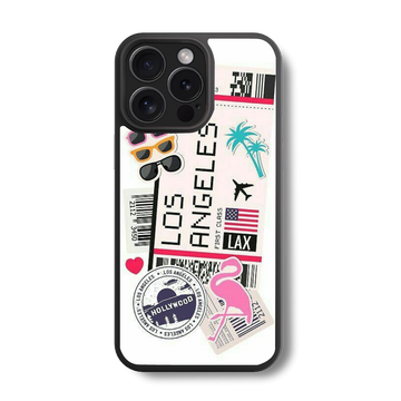 LAX Ticket Glass Case