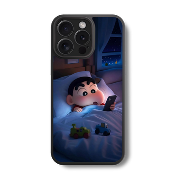 Shinchan's Bedtime Glass Case
