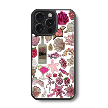 Beach Bazaar Embellished Glass Case