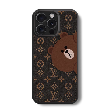 Brown Bear Glass Case