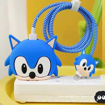 Sonic - iPhone Charger Case and Cable Protector