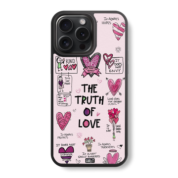 Love Is Patient Glass Case