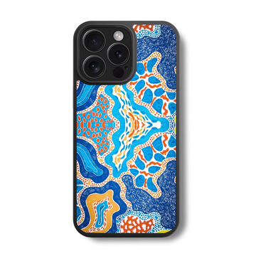 Modern Mandala Glass Case
