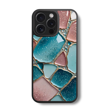 Pastel Mosaic Glass Case