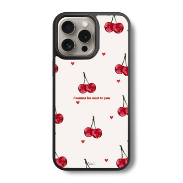 Cherry Desire Glass Case