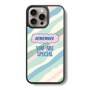 Remember You Are Special Glass Case