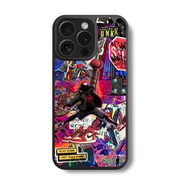Miles Morales Graffiti Glass Case