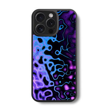 Abstract Ripple Glass Case