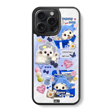Good Lucky Pup Glass Case