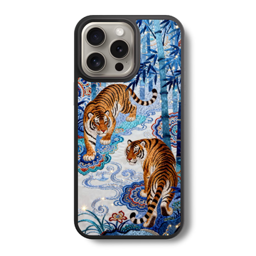 Imperial Tigress Glass Case