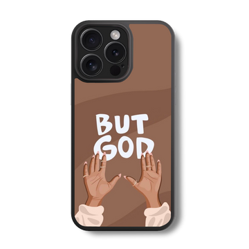 But God Hands Glass Case