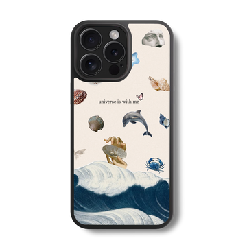 Dolphin Divinity Glass Case