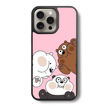 Cute Panda3 Glass Case