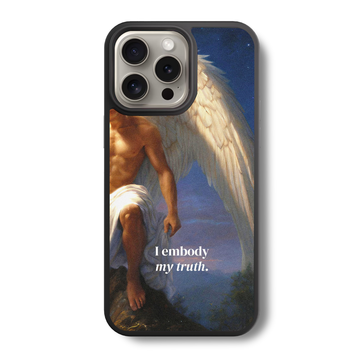 Angel's Affirmation Glass Case