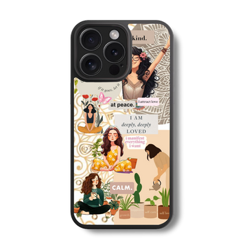 Self-Love Sanctuary Glass Case