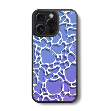 Underwater Pattern Glass Case