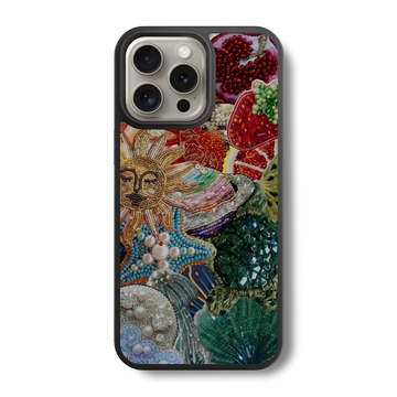 Mosaic Sun & Sea Glass Case
