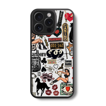 Bad Girl Bingo Glass Case