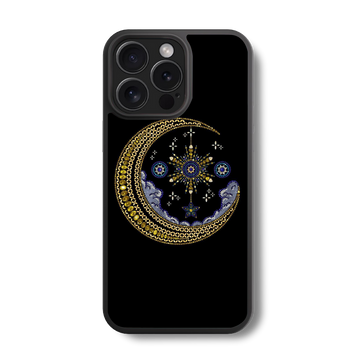 Gilded Celestial Night Glass Case