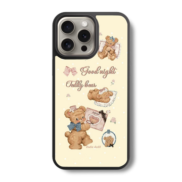 Teddy Bear Dreamland Glass Case