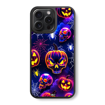 Glow-Skull Ghouls Glass Case