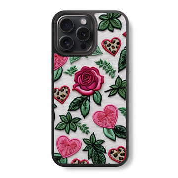 Embroidered Garden Luxe Glass Case