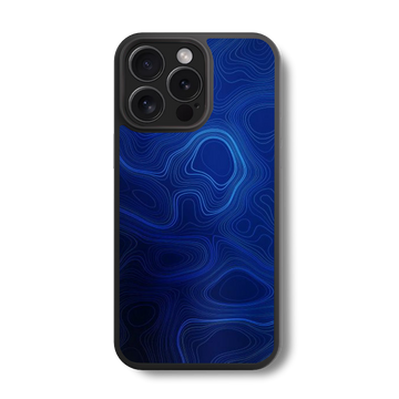 Topographic Nightfall Glass Case