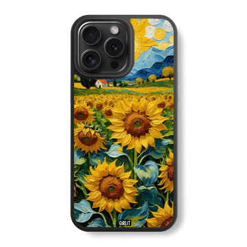 Sunflower Soul Glass Case