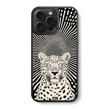 Hypnotic Jaguar Glass Case