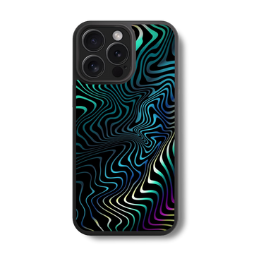 Wavy Spectrum Glass Case