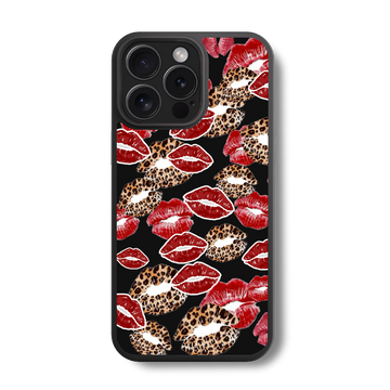 Sealed with a Kiss Glass Case