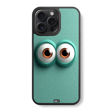 Fuzzy Eyes Glass Case